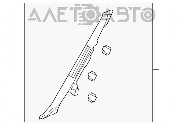 Atrapa chłodnicy VAG 561853651HOQE