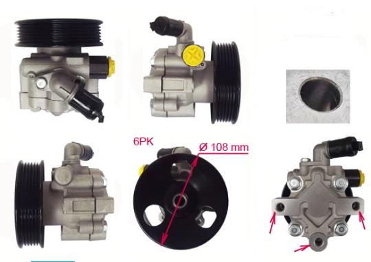  Pompa wspomagania hydraulicznego kierownicy Hummer H2 
