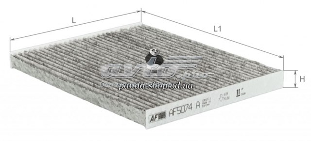 Filtr kabiny AF5074A Alpha Filter