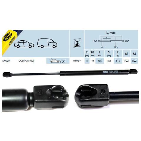 Amortyzator klapy bagażnika (3/5 drzwi-tylnych) Magneti Marelli GS0218 cena, od 11,41 USD
