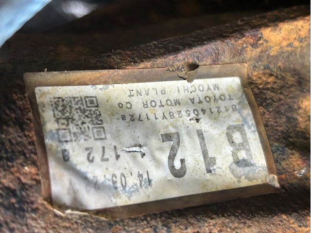 Do koszyka Reduktor mostu tylnego Toyota Fj Cruiser  