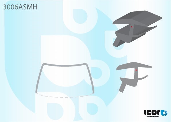 Listwa ochronna szyby przedniej Daewoo Matiz hatchback (KLYA) (1998 - 2008) cena, od 19,40 USD