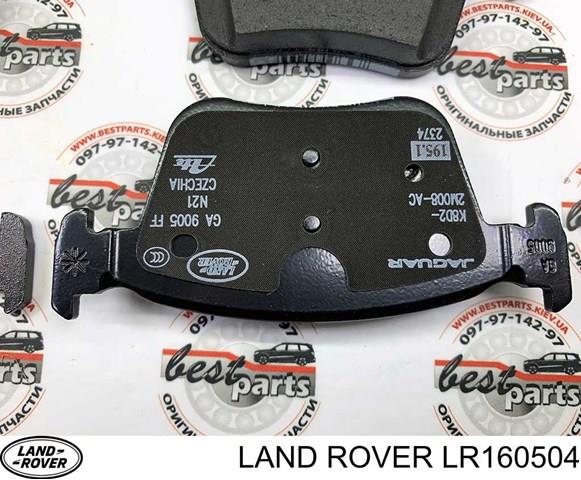 Do koszyka LR160504 Land Rover Okładziny (klocki) do hamulców tarczowych tylne