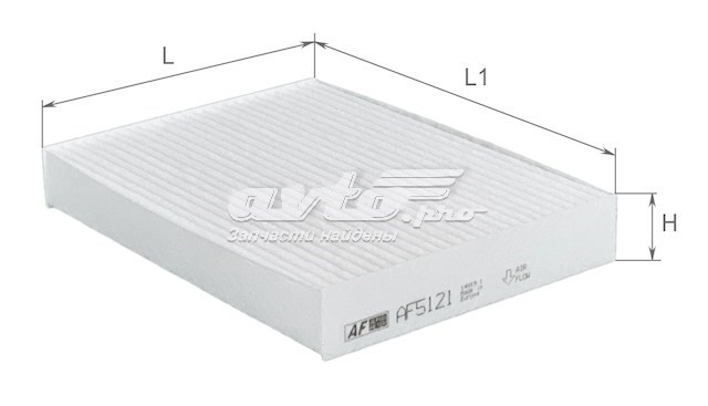 Do koszyka AF5121 Alpha Filter Filtr kabiny
