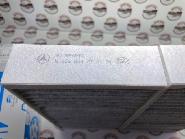 Filtr kabiny Mercedes 166830720190 cena, od 17,73 USD