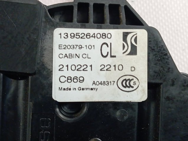 Do koszyka 1677681380 Peugeot/Citroen Zamek drzwi przednich prawych