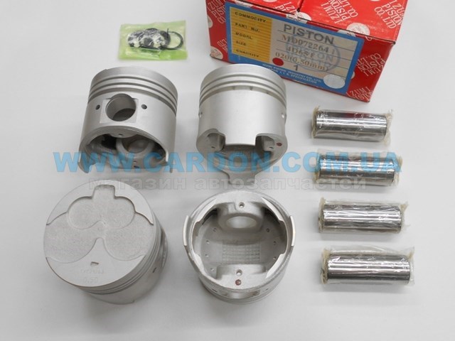 Tłok, komplet na 1 cylinder, 2. naprawa (+0,50) Mitsubishi Galant V sedana (E1A) (1984 - 1987) cena, od 116,72 USD