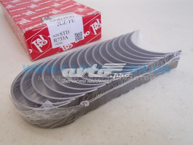 R733ASTD Taiho Panewki korbowodowe wału korbowego, zestaw, standardowe (STD)