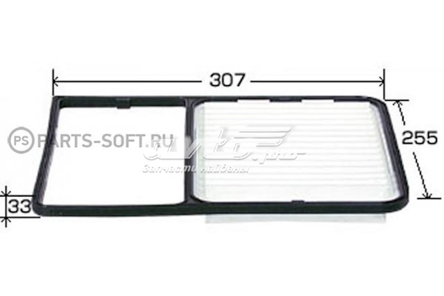 Do koszyka A1016 JS Asakashi Filtr powietrza
