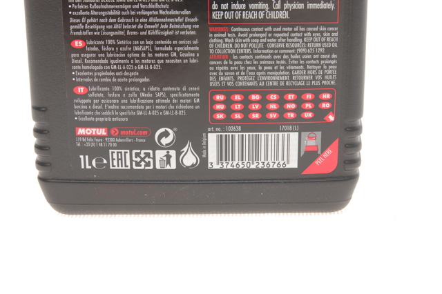 Olej do silnika 860011 Motul