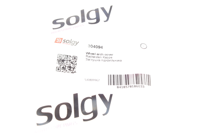 304094 Solgy Nadkole błotnika przedniego lewe