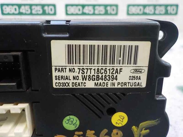 Do koszyka Sterownik trybów ogrzewania/klimatyzacji Ford Mondeo IV CA2