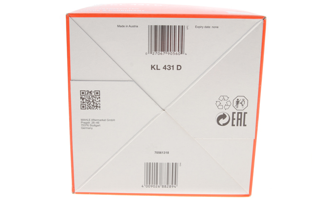 Filtr paliwa KL431D Mahle Original