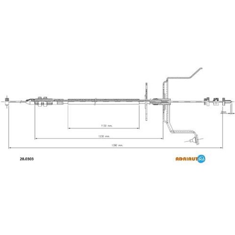Do koszyka 280303 Adriauto Linka gazu