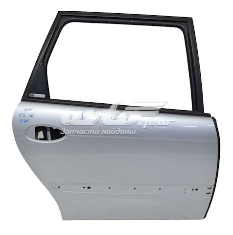 Drzwi tylne prawe Citroen C5 I kombi (DE) (2001 - 2004) cena, od 216,15 USD