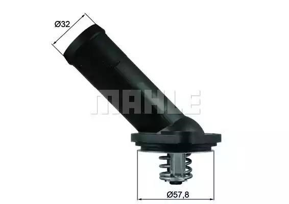 Do koszyka TI22592D Mahle Original Obudowa termostatu