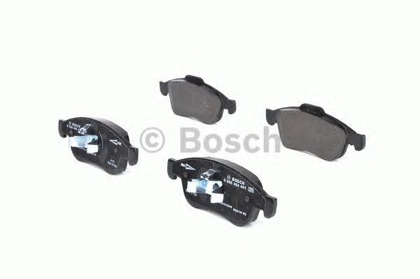 Do koszyka 986494441 Bosch Klocki hamulcowe przednie tarczowe