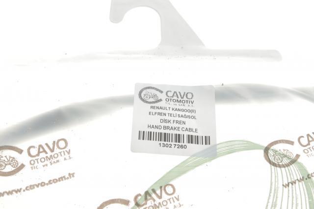 1302726 Cavo Linka hamulca ręcznego tylna prawa/lewa