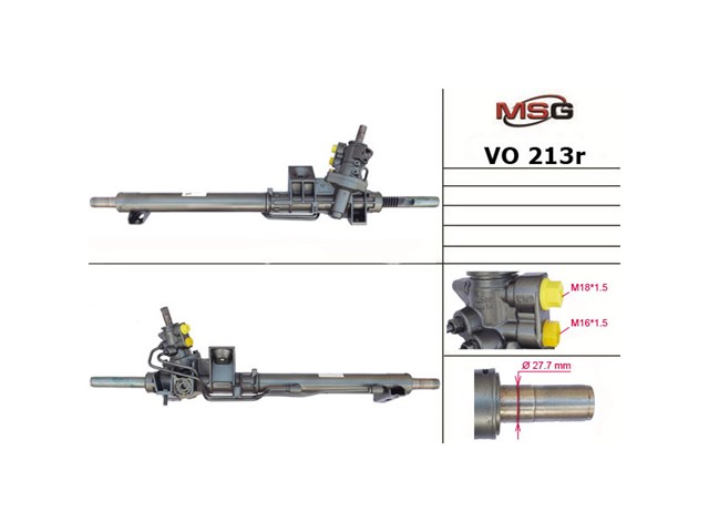 Listwa kierownicza (maglownica) MSG Rebuilding VO213R cena, od 311,34 USD
