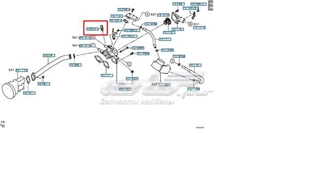 1308A012 Mitsubishi czujnik temperatury płynu chłodzącego