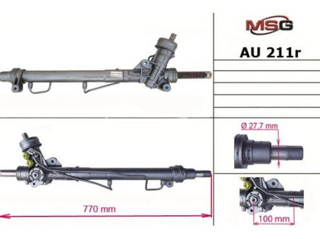 AU211R MSG Rebuilding Listwa kierownicza (maglownica)