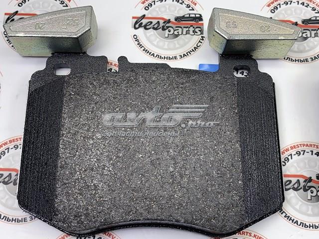 Klocki hamulcowe przednie tarczowe Mercedes A0004207902 cena, od 67,98 USD
