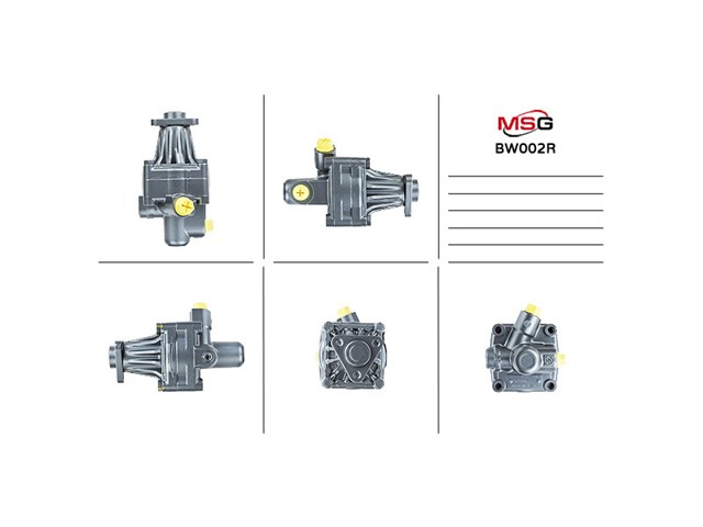Zestaw naprawczy maglownicy (mechanizmu) (zestaw uszczelniaczy) ME9028KIT MSG