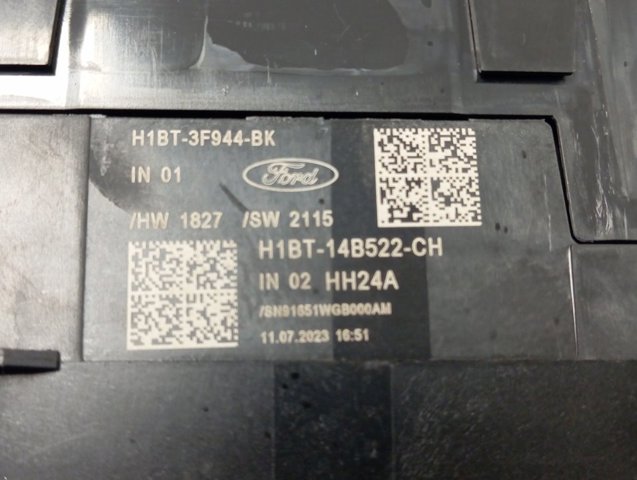 Pierścień kontaktowy AIRBAG, taśma kierownicy Ford H1BT14A664AB cena, od 132,80 USD
