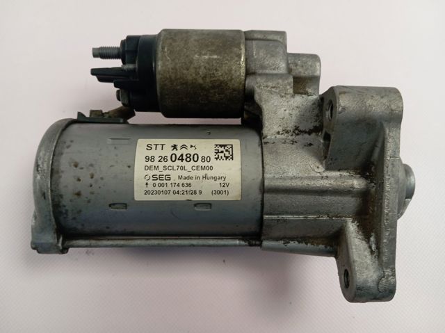 Do koszyka 9826048080 Peugeot/Citroen Rozrusznik