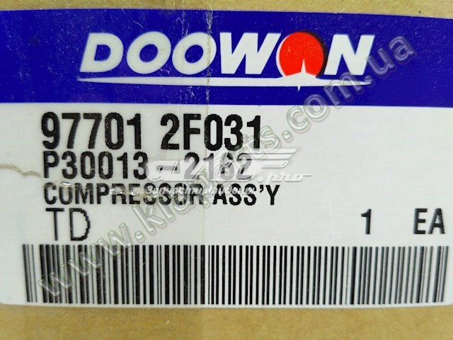 Sprężarka klimatyzacji 977012F031 Doowon