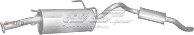 Tłumik, tylna część Nissan Serena minivan (C23) (1991 - 2002) cena, od 118,61 USD
