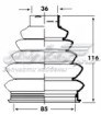 BCB2360 Borg&beck osłona przegubu homokinetycznego półosi przedniej zewnętrzna