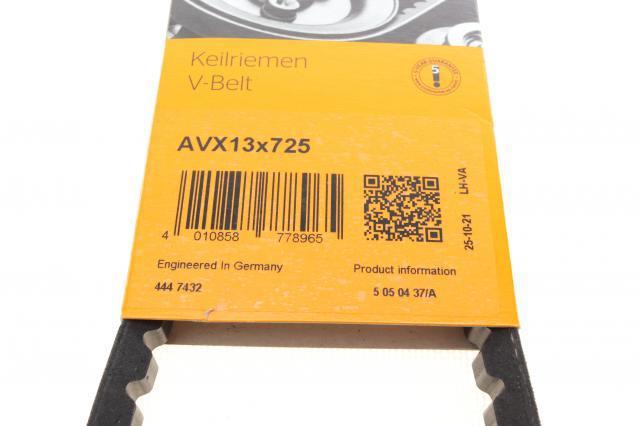 AVX13X725 Continental/Siemens Pas napędowy mechanizmów