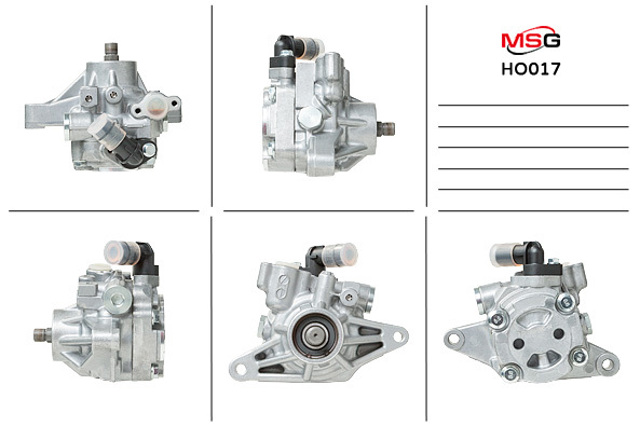 HO017 MSG Pompa wspomagania hydraulicznego kierownicy