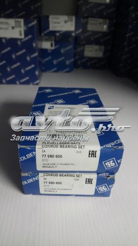 Panewki korbowodowe wału korbowego, zestaw, standardowe (STD) Kolbenschmidt 77980600 cena, od 42,53 USD
