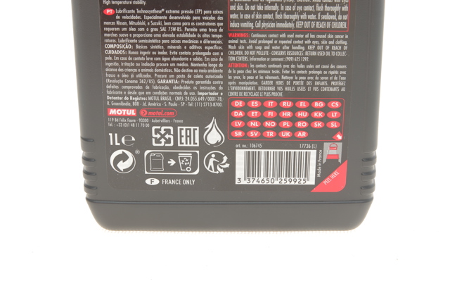 Olej przekładniowy Motul 317301 cena, od 24,72 USD