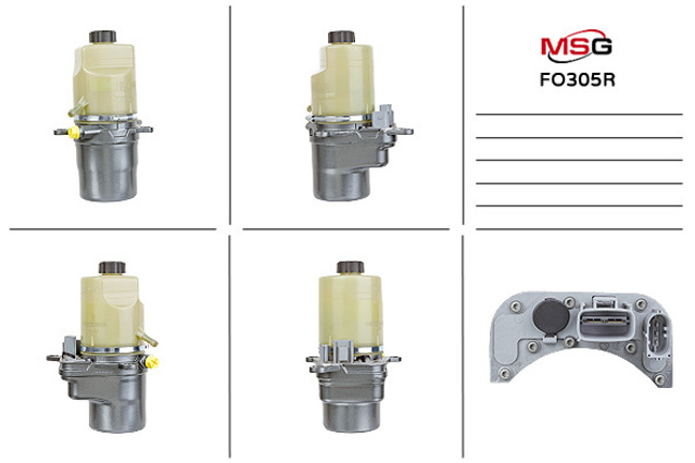 Pompa wspomagania hydraulicznego kierownicy Ford 4M513K514DC cena, od 232,89 USD