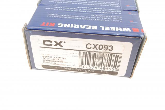 Łożysko piasty przedniej CX093 CX/Complex