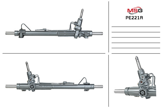 Listwa kierownicza (maglownica) Peugeot/Citroen 4000L9 cena, od 216,44 USD