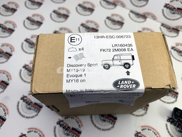 Okładziny (klocki) do hamulców tarczowych tylne Land Rover LR160436 cena, od 31,81 USD