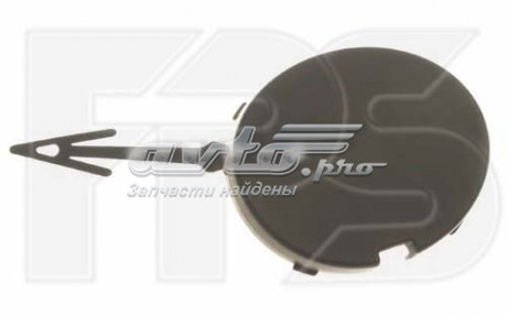 Do koszyka Zaślepka haku holowniczego zderzaka przednia Ford Mondeo IV CA2