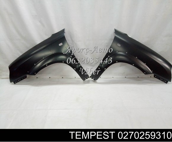 Błotnik przedni prawy Tempest 0270259310 cena, od 72,98 USD