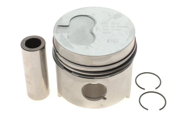 Tłok, komplet do jednego cylindru, STD do Peugeot 205 I 741A, C