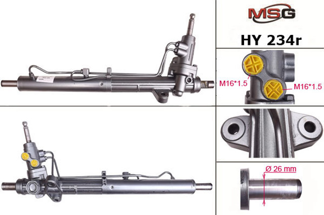 HY234R MSG Rebuilding Listwa kierownicza (maglownica)