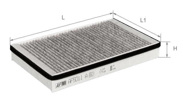 Do koszyka AF5011A Alpha Filter Filtr kabiny