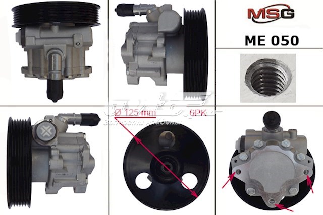 ME050 MSG pompa wspomagania hydraulicznego kierownicy