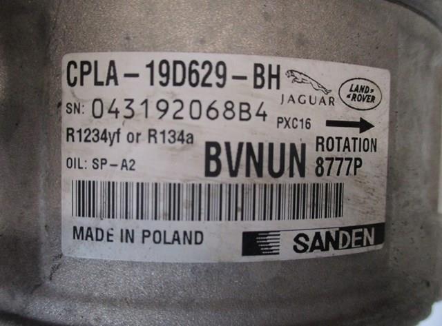 CPLA19D629BH Land Rover Sprężarka klimatyzacji