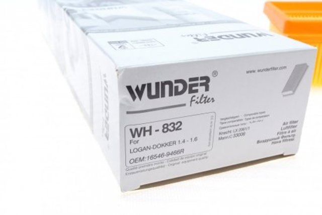 WH 832 Wunder filtr powietrza