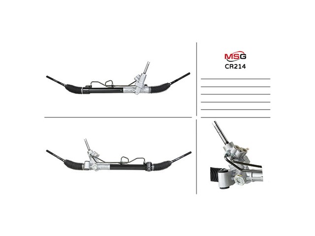 CR214 MSG Listwa kierownicza (maglownica)