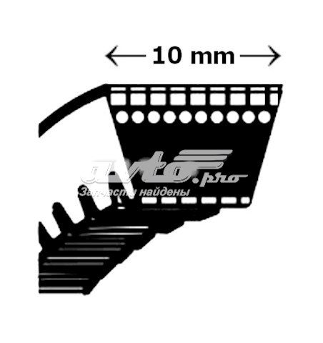 Pas napędowy mechanizmów Dayco 10A1275C cena, od 10,54 USD